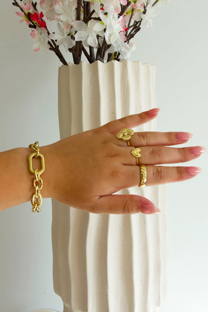 Grote Chain Armband | Goud