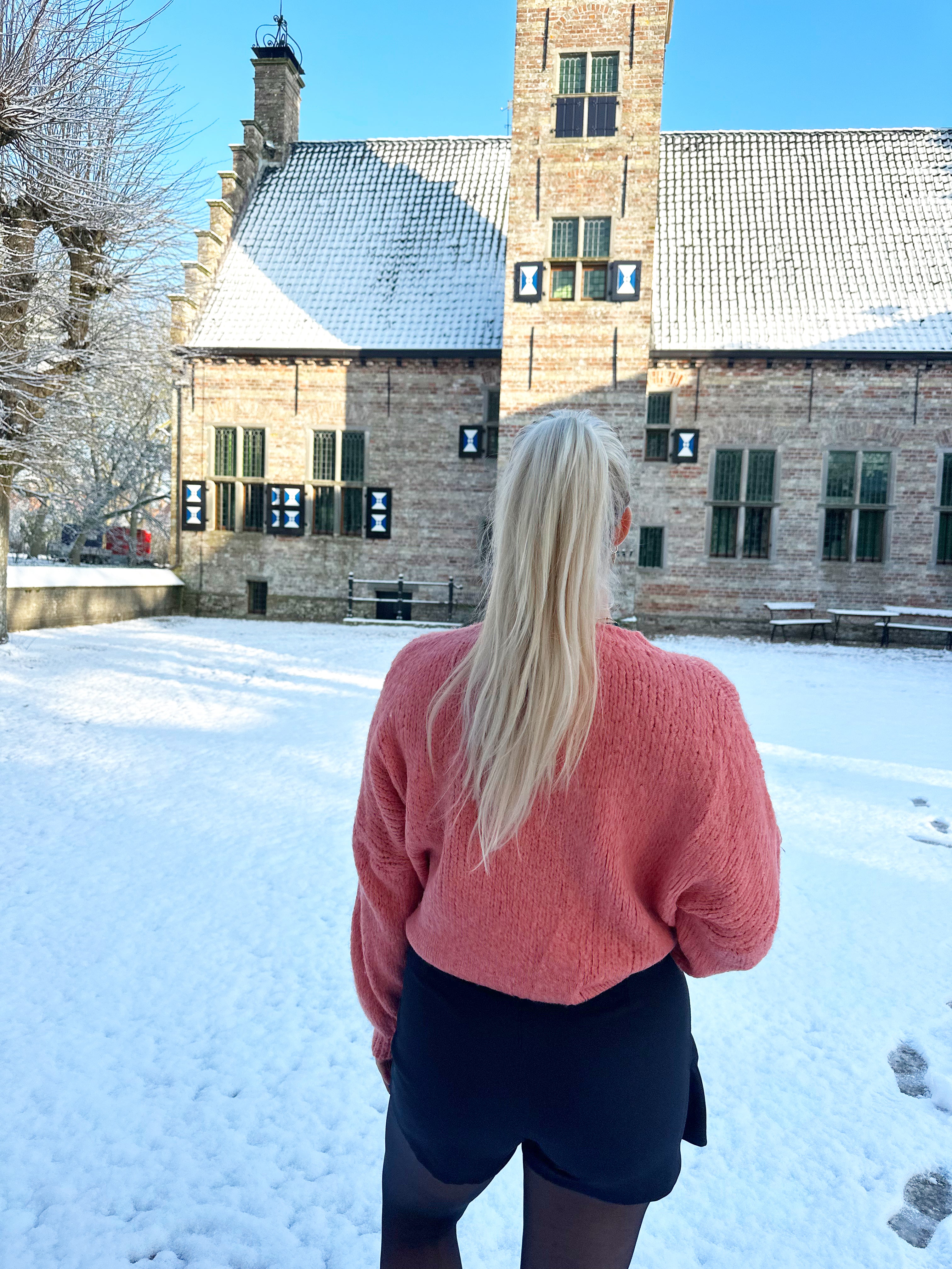 Lesley Sweater | Peach