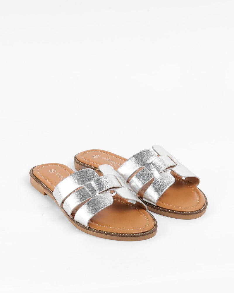 Inspired Slippers | Zilver