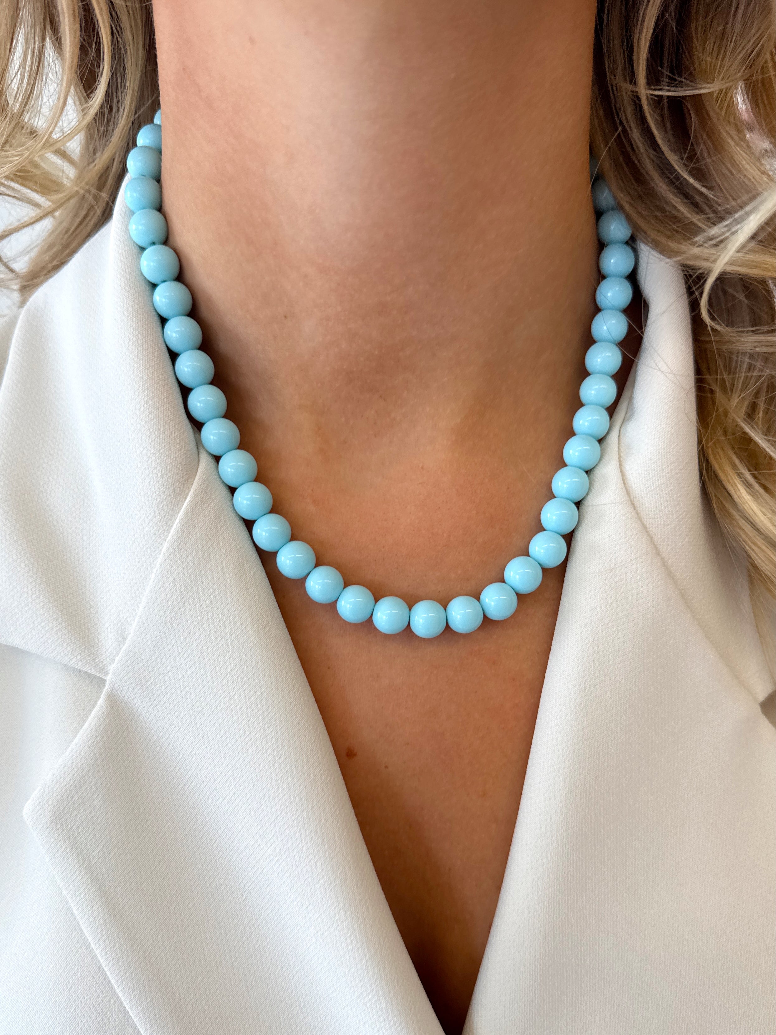 Kralen Ketting | Blauw