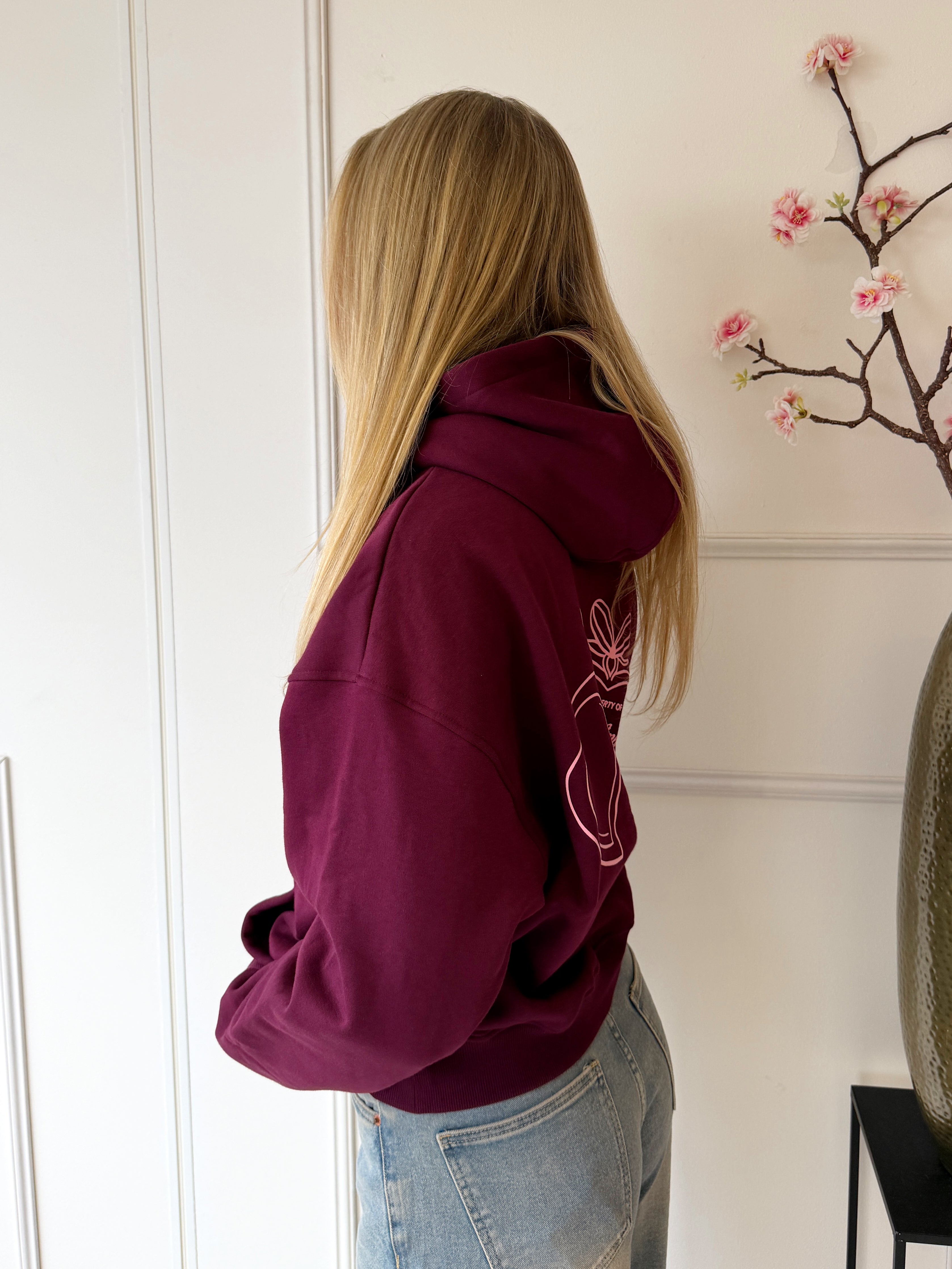 Redefined Hoodie | Bordeaux