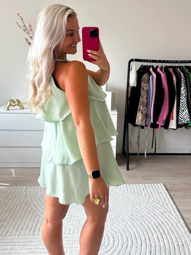 Ruffle Kimmy Jurkje | Mint