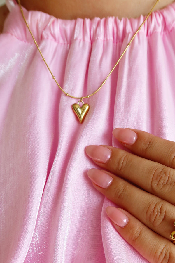 Love Hartjes Ketting | Goud