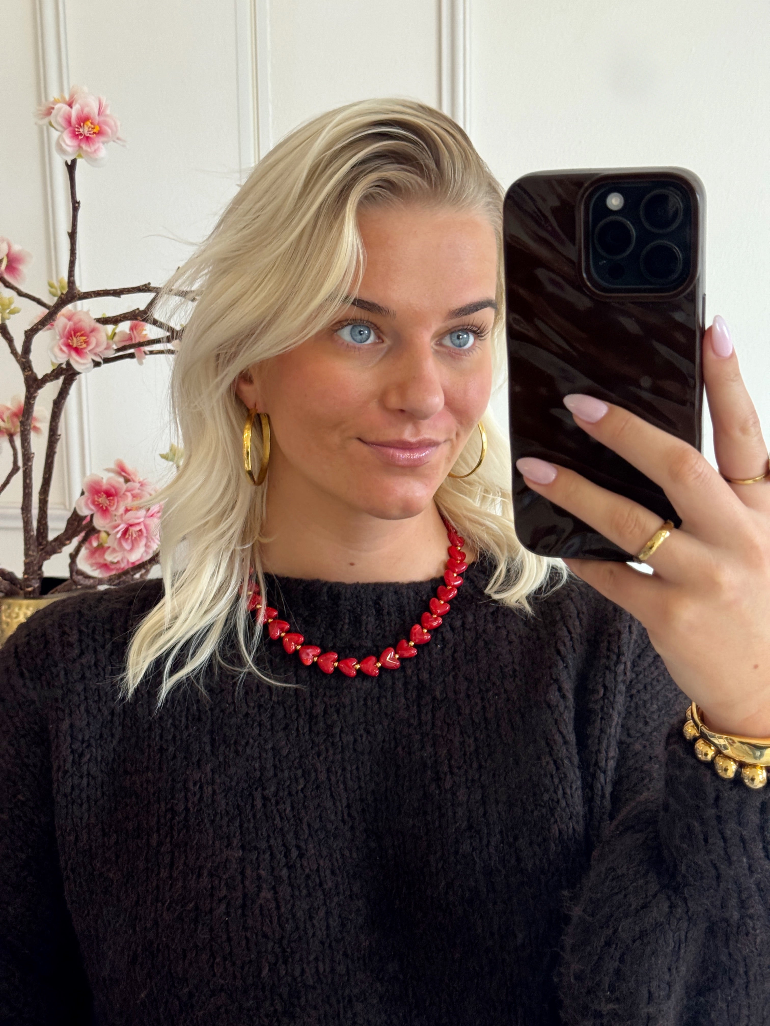 Hartjes Ketting | Rood