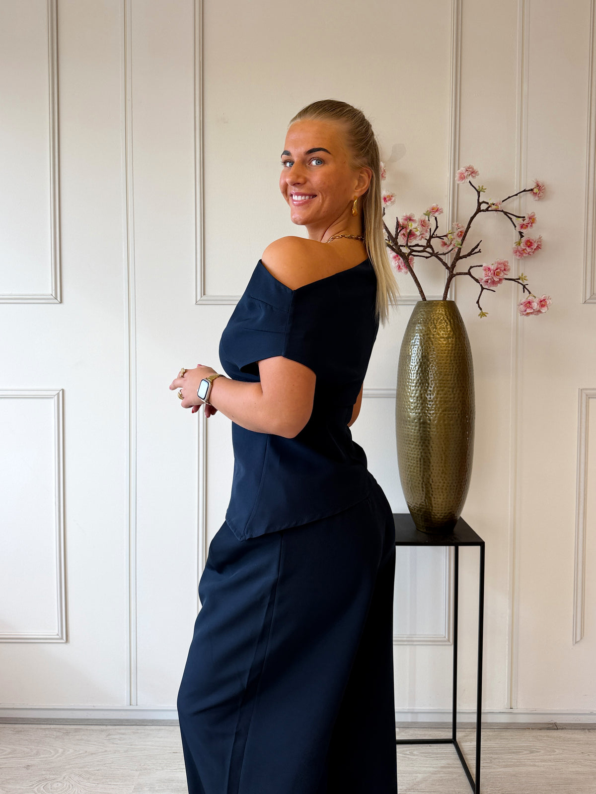Mayke Top | Navy