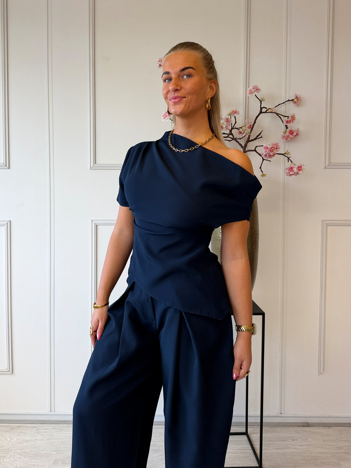 Mayke Top | Navy