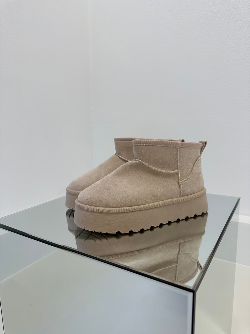 Platform Uggies | Beige