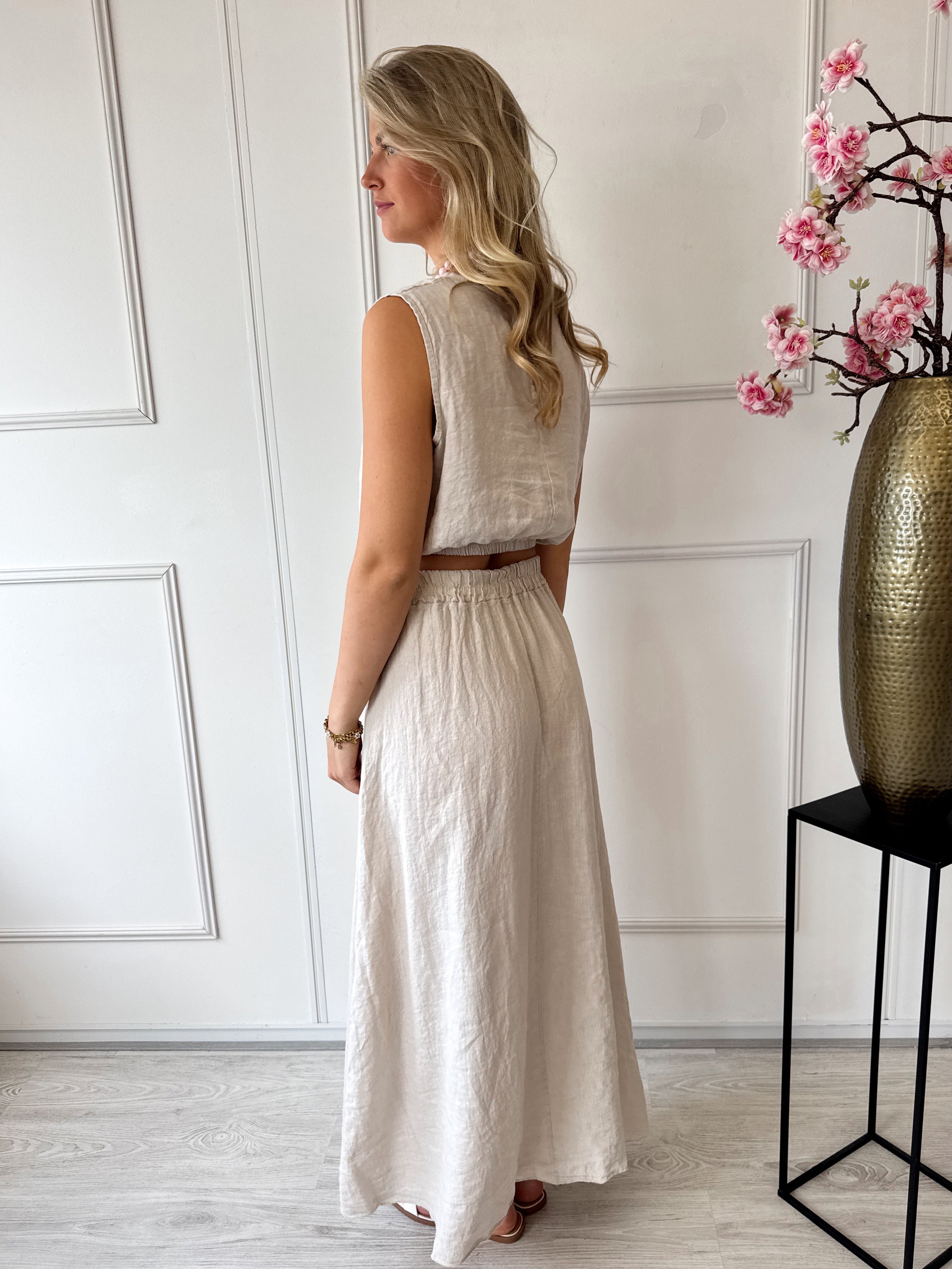 Lucia Linnen Set | Beige