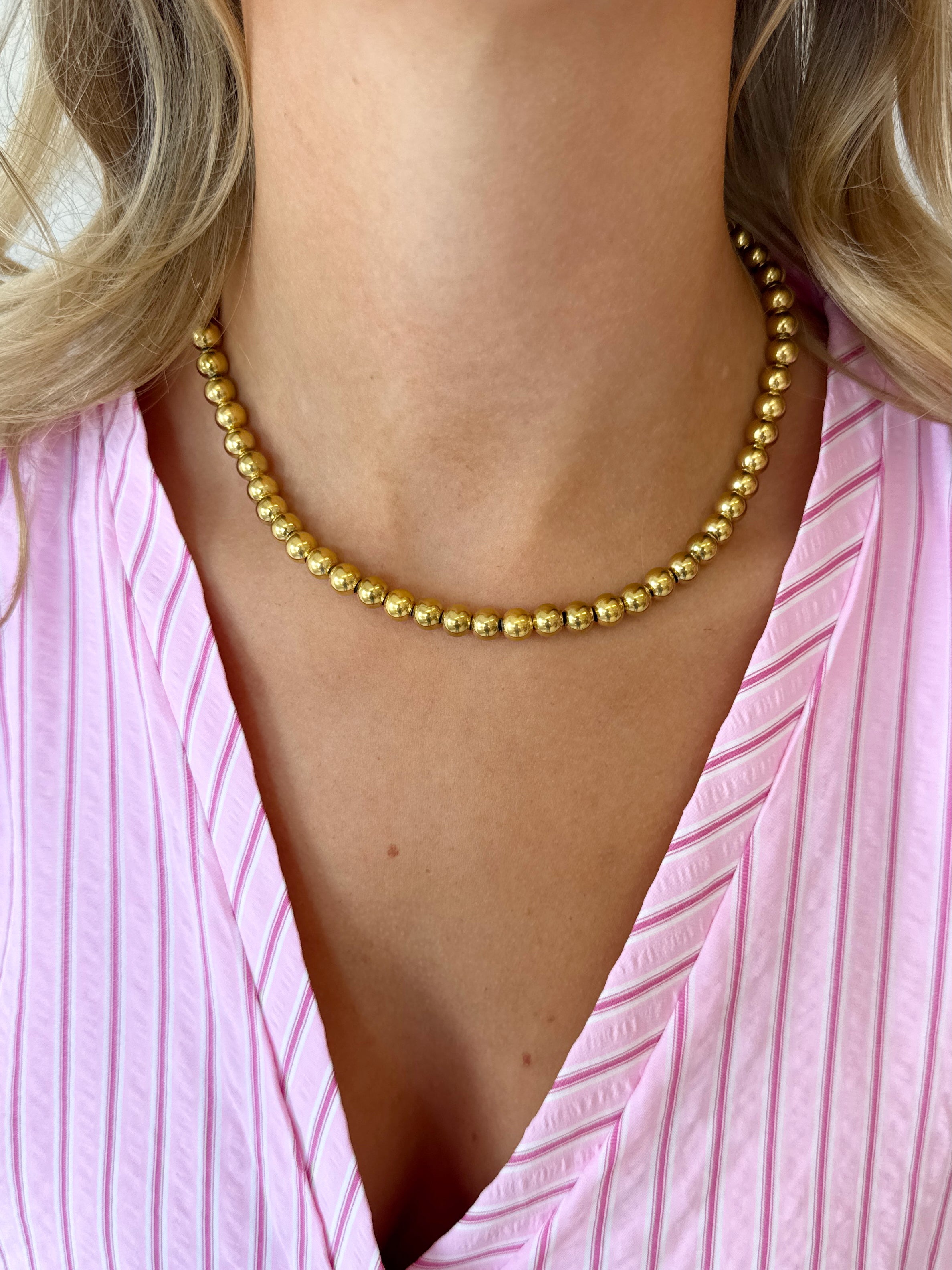Parel Ketting | Goud