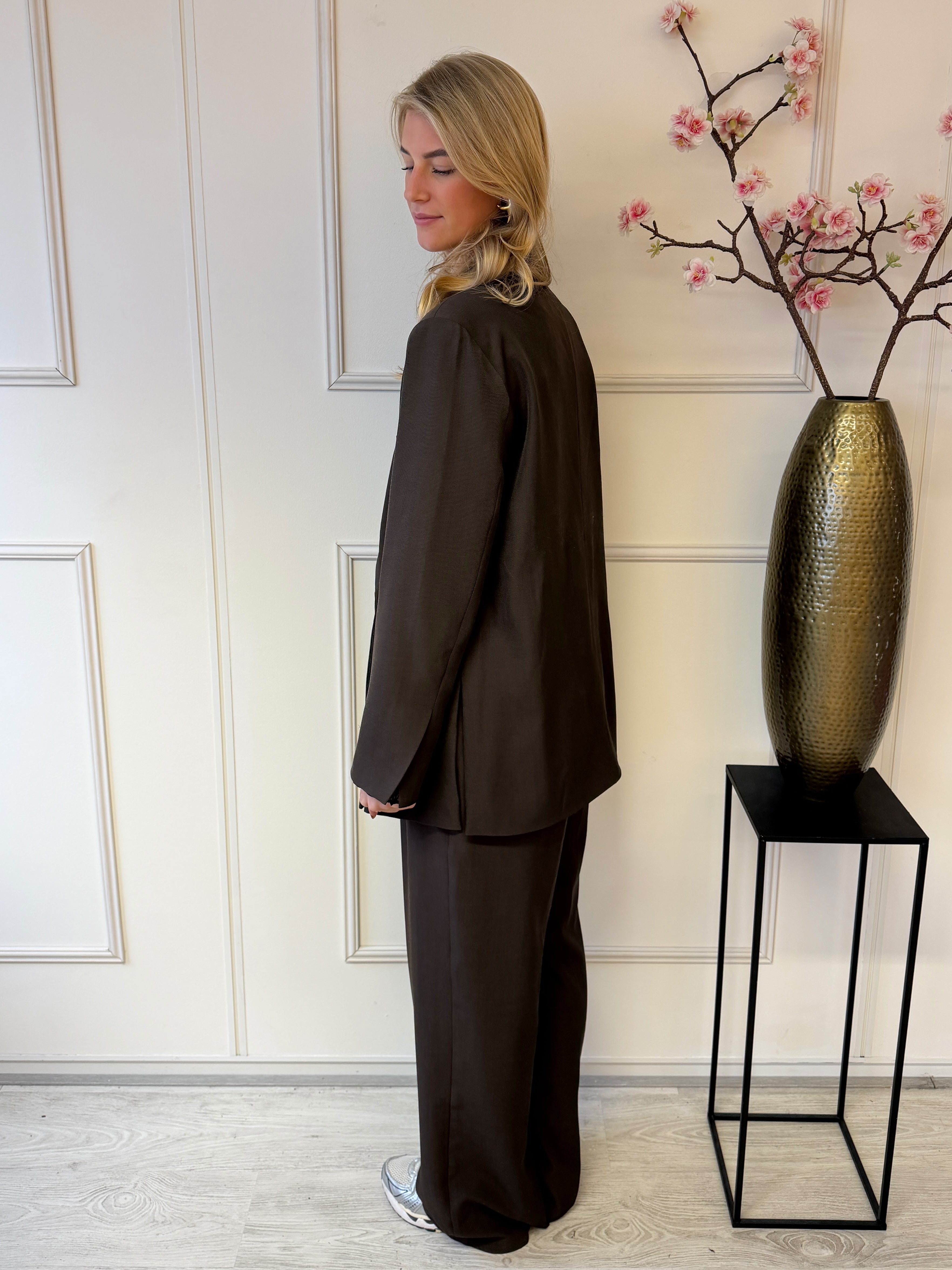 Oversized Boxy Pantalon | Bruin