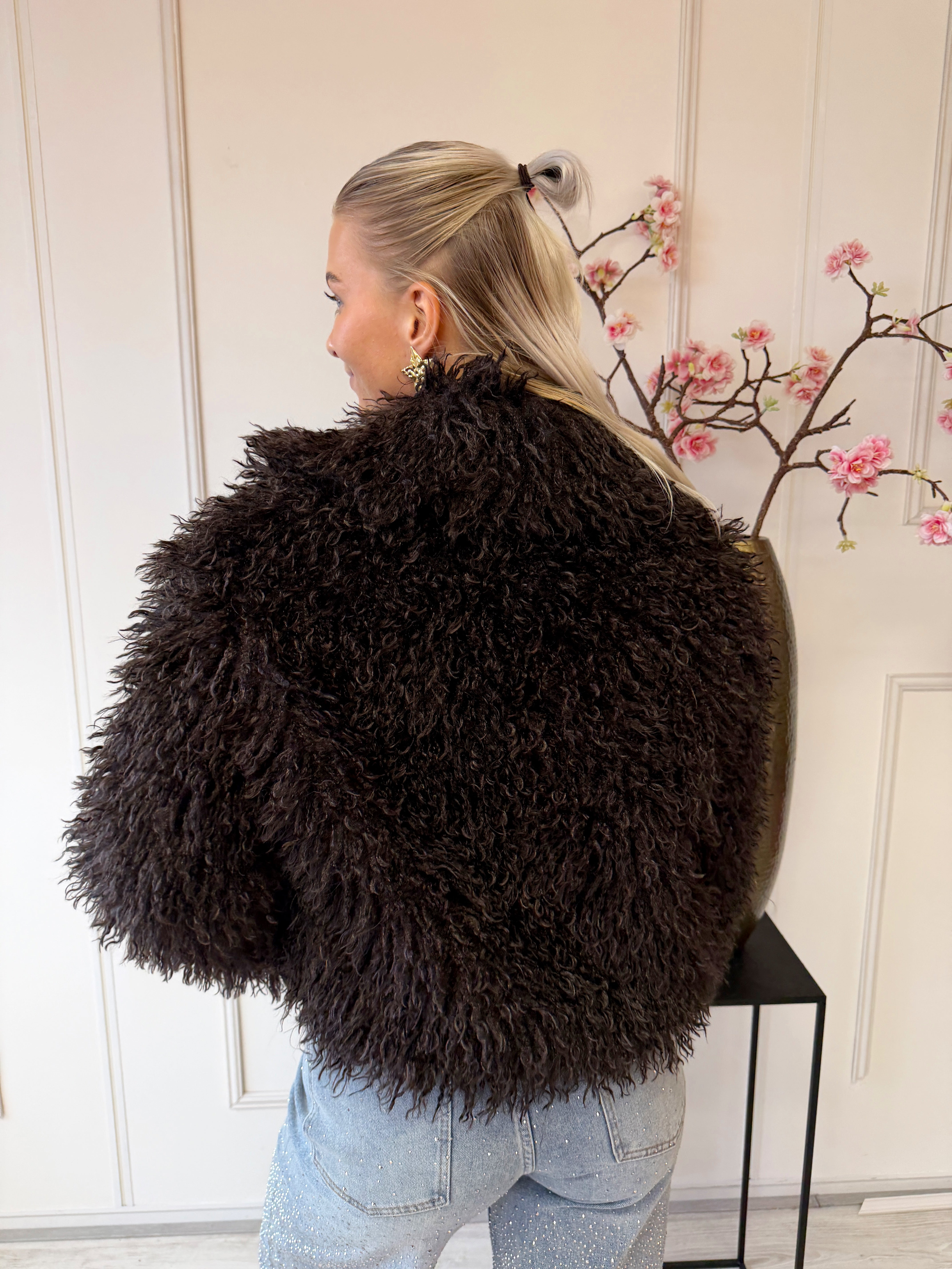 Fluffy Jas | Donkerbruin