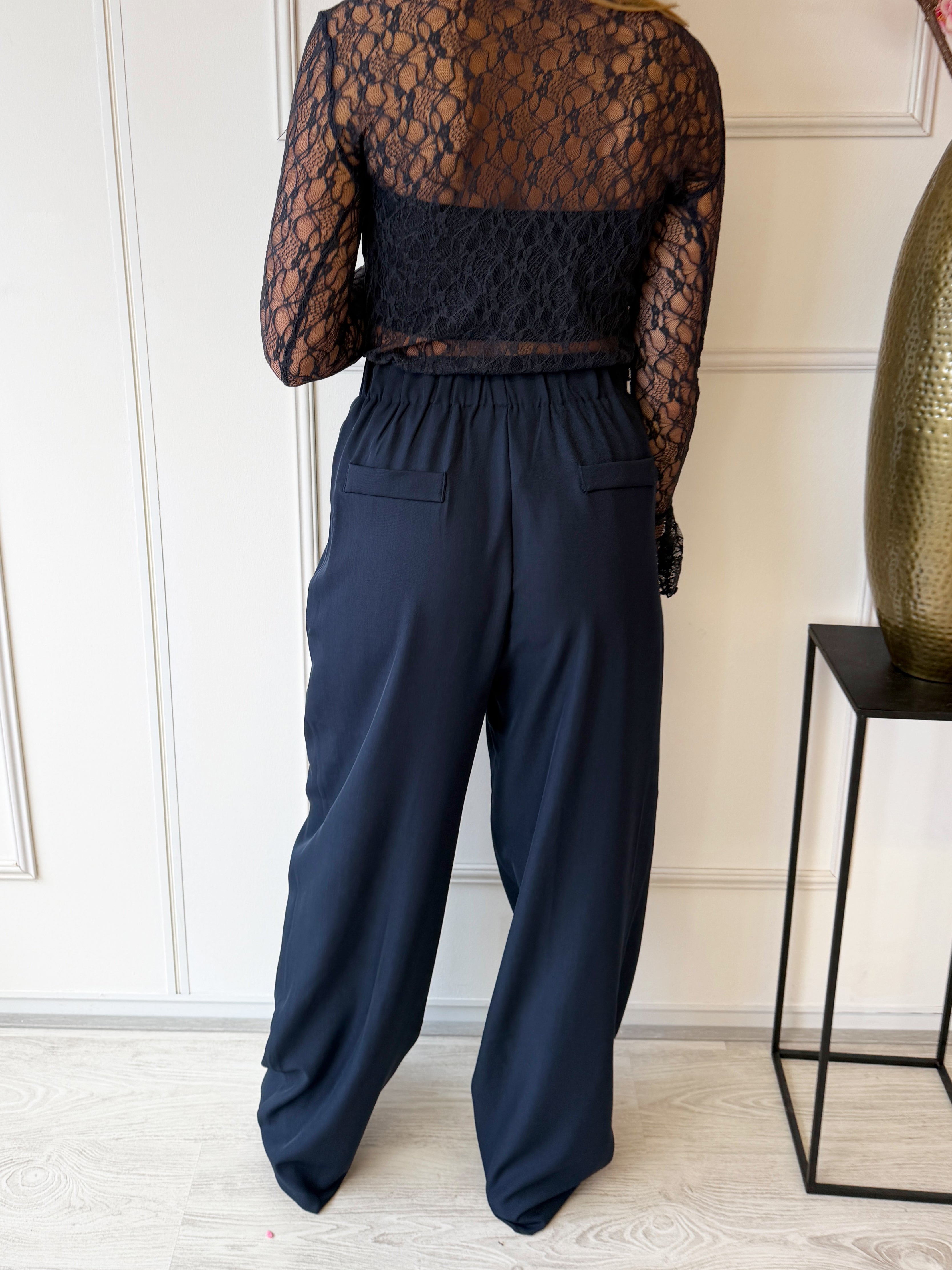 Oversized Boxy Pantalon | Navy