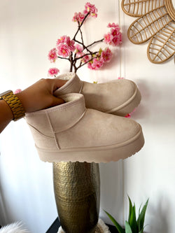 Platform Uggies | Beige