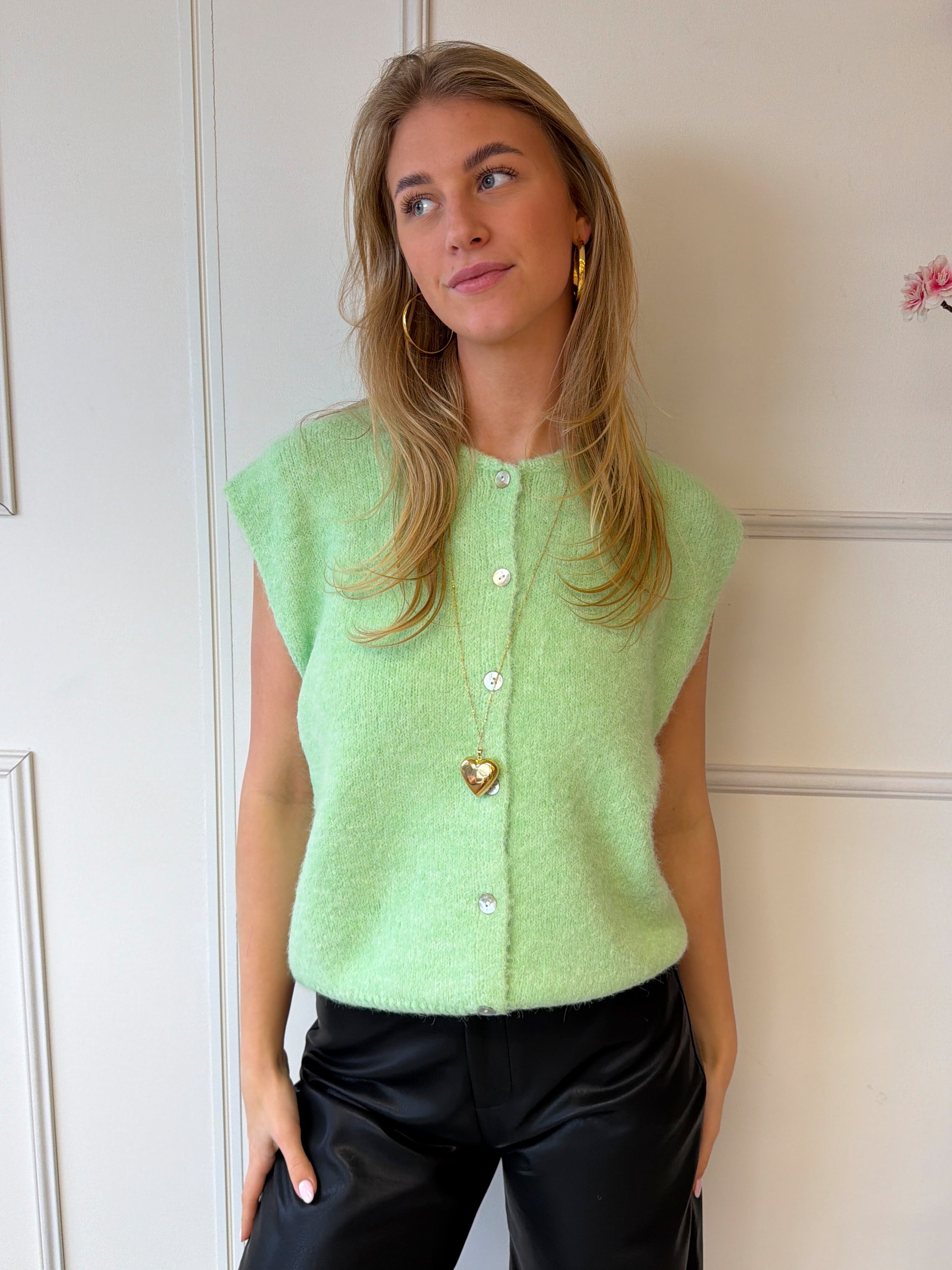 Kilky Gilet Vestje | Mint