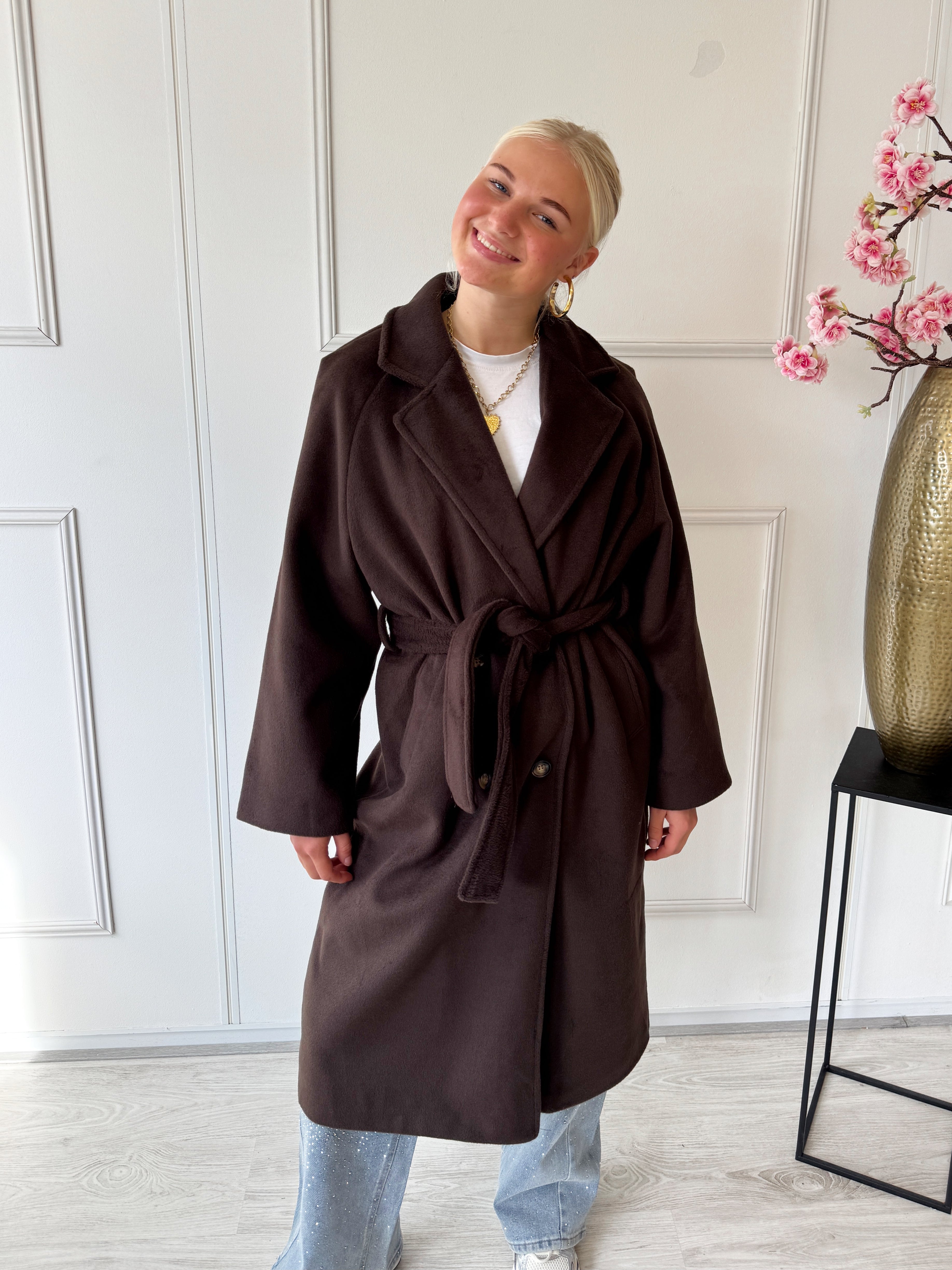 Trenchcoat Jas | Bruin