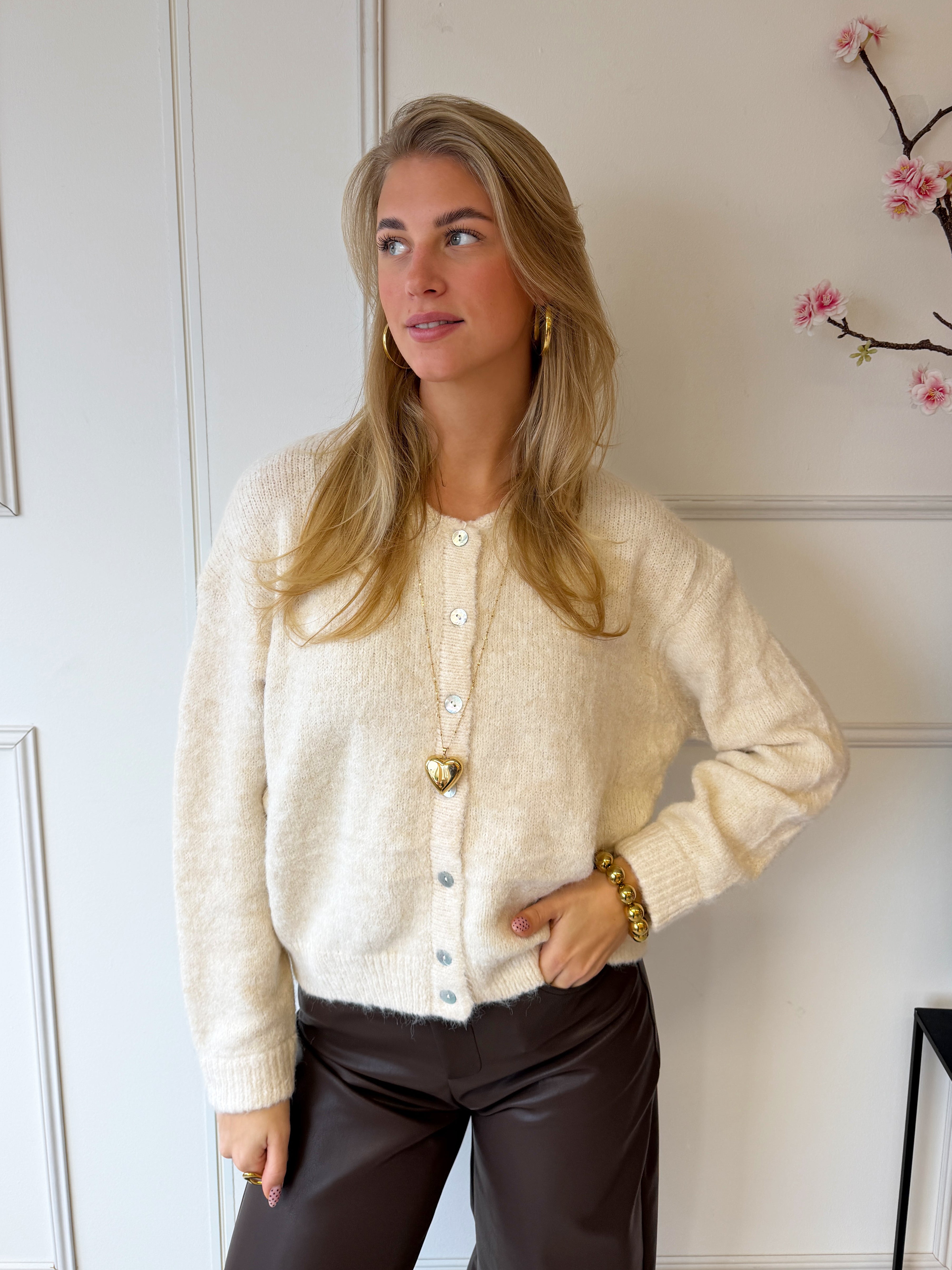 Lola Vest | Avoine Beige