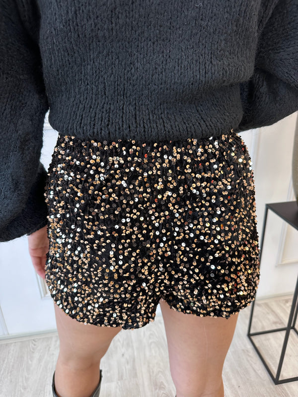 Lumi Glitter Short | Goud