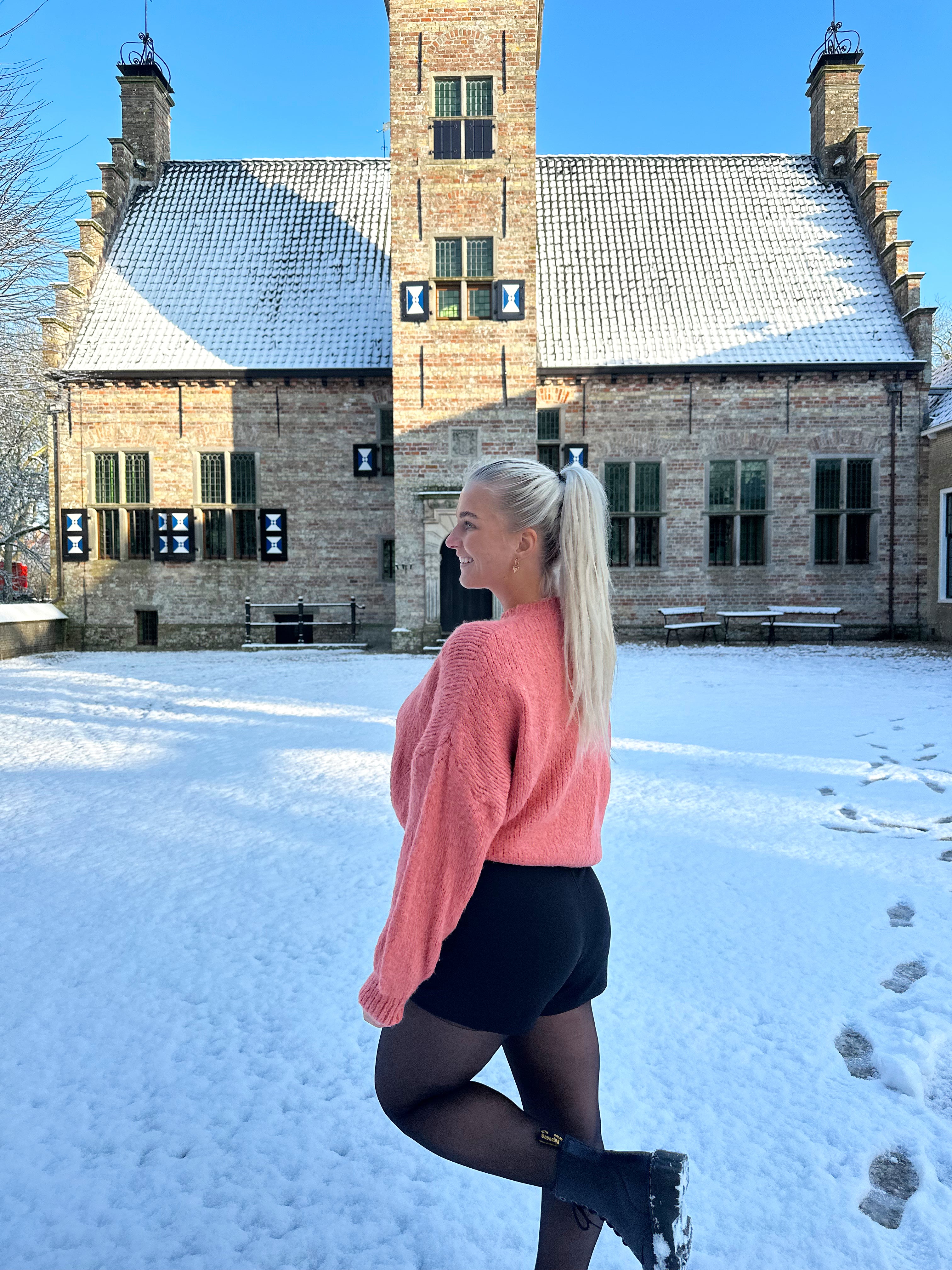 Lesley Sweater | Peach