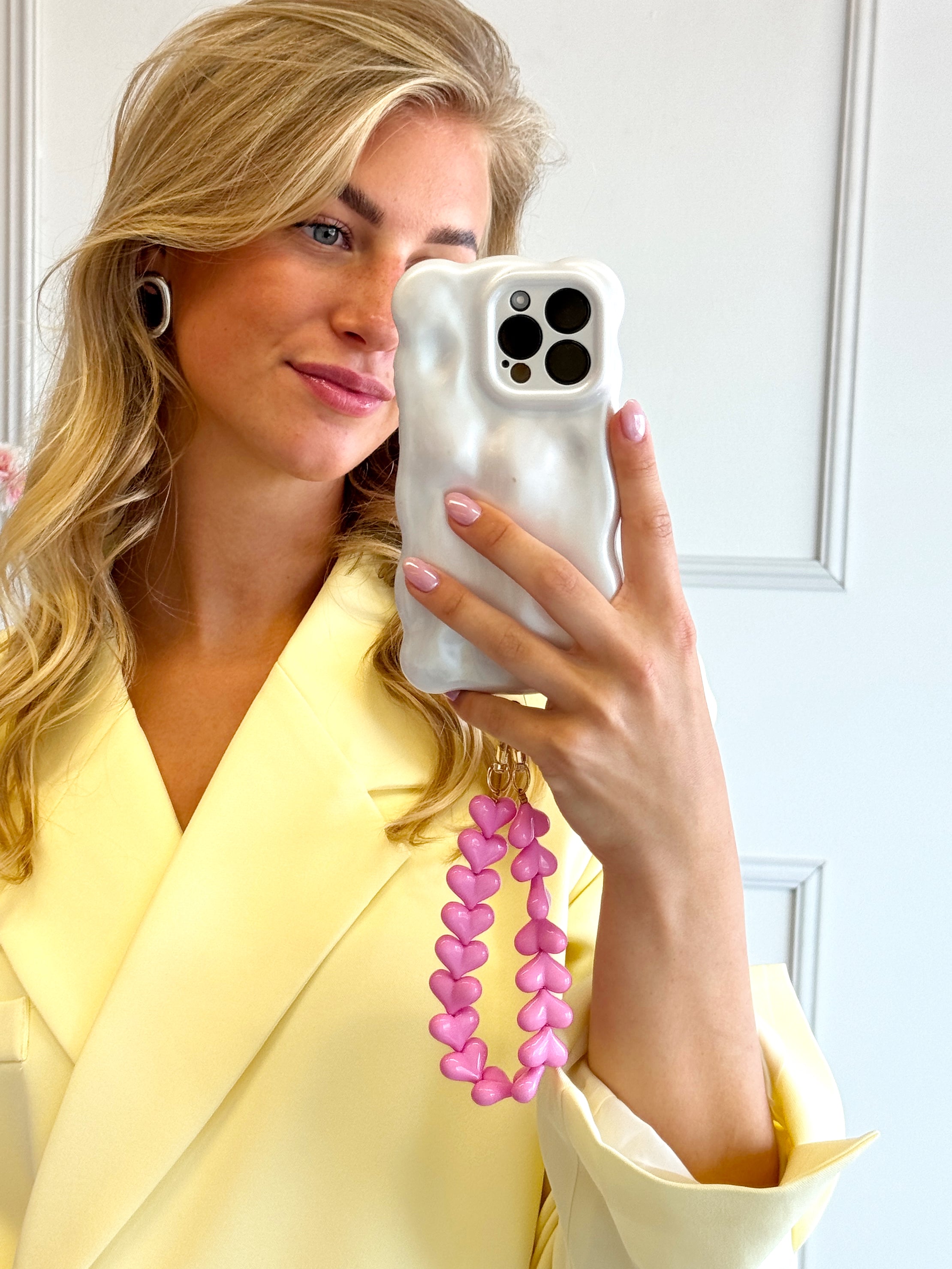 Love Telefoonkoordje | Roze