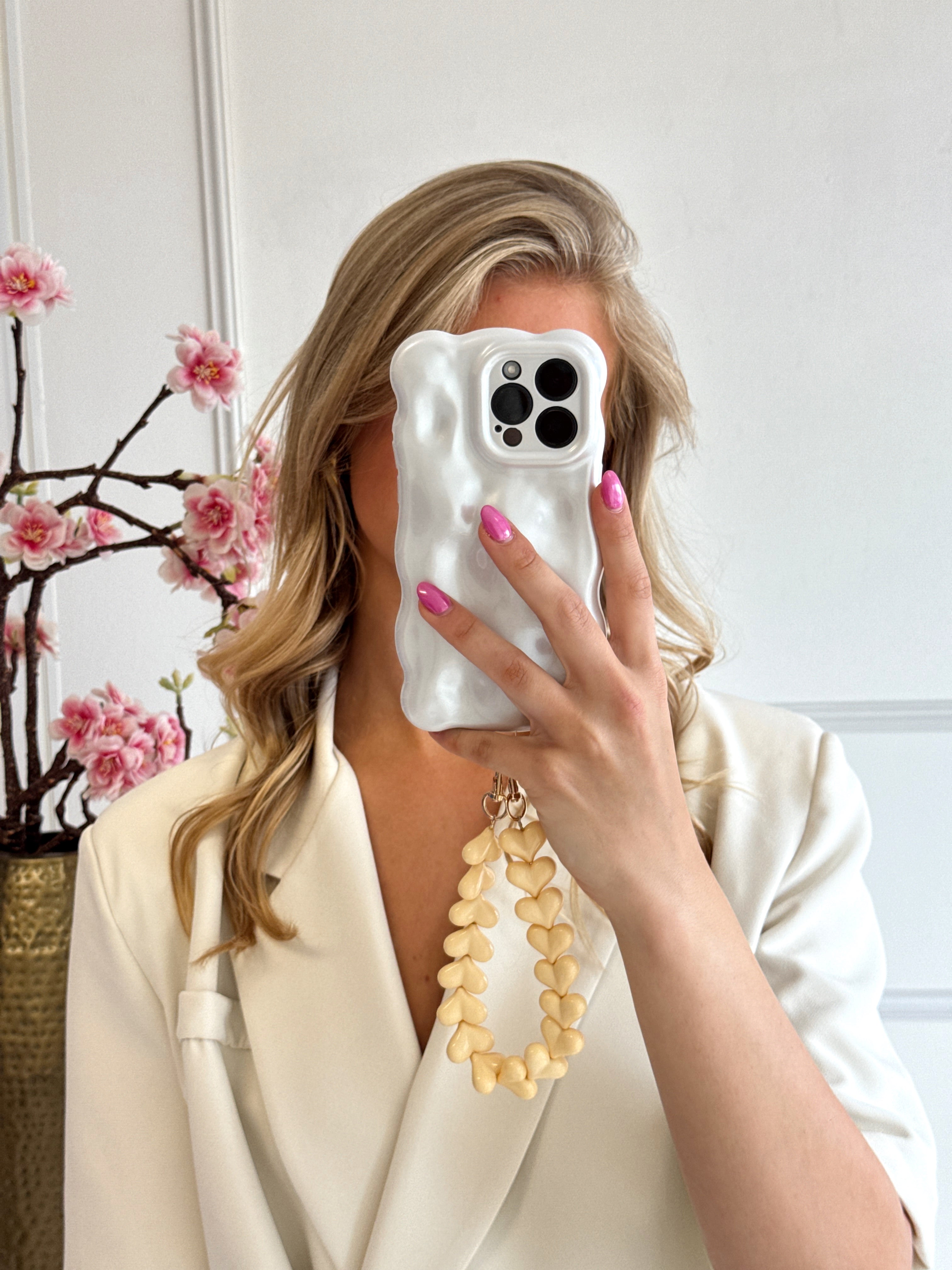 Love Telefoonkoordje | Geel