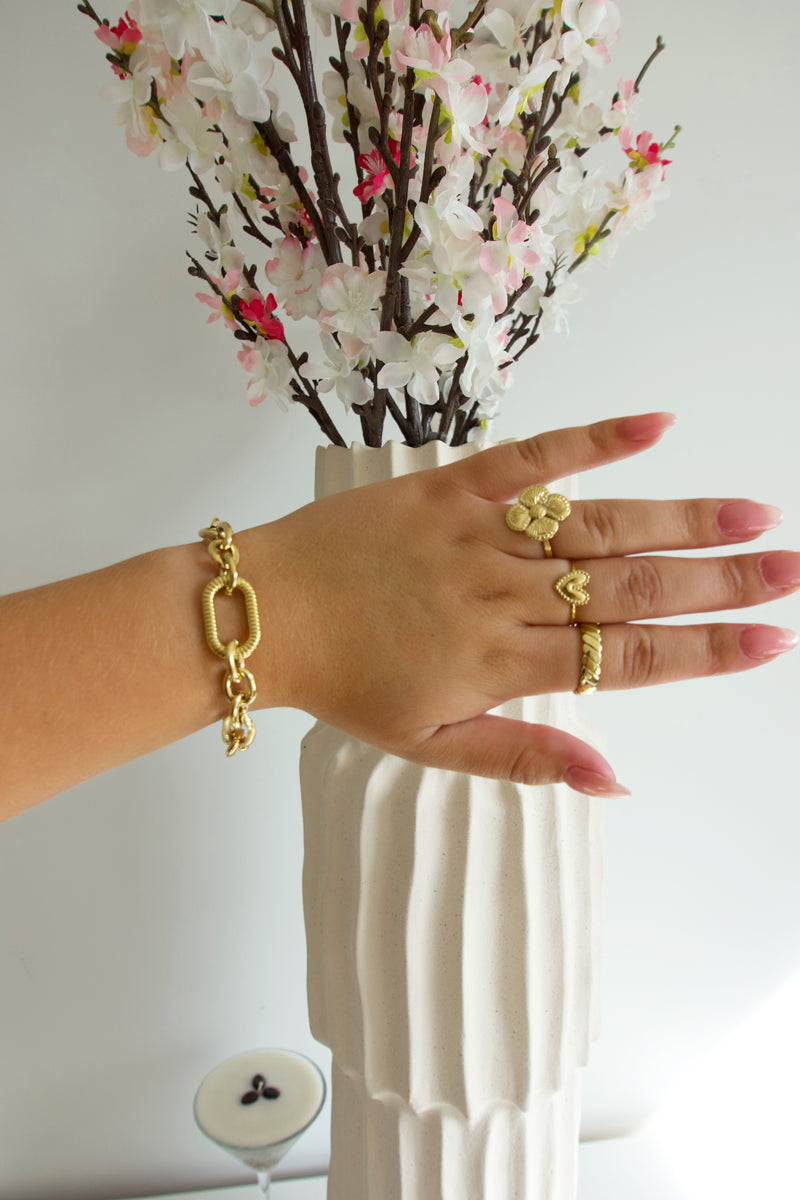 Grote Chain Armband | Goud