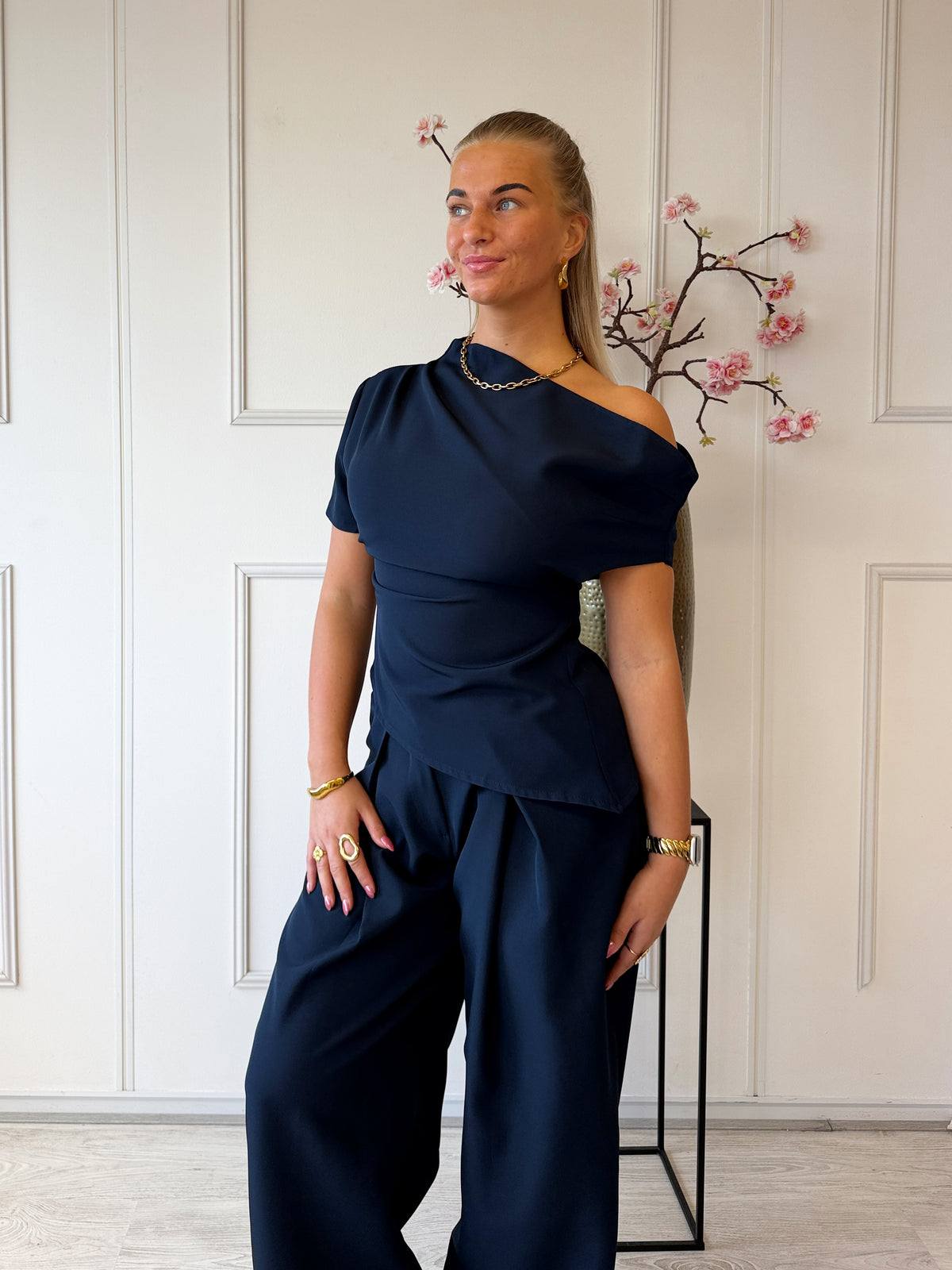 Mayke Top | Navy
