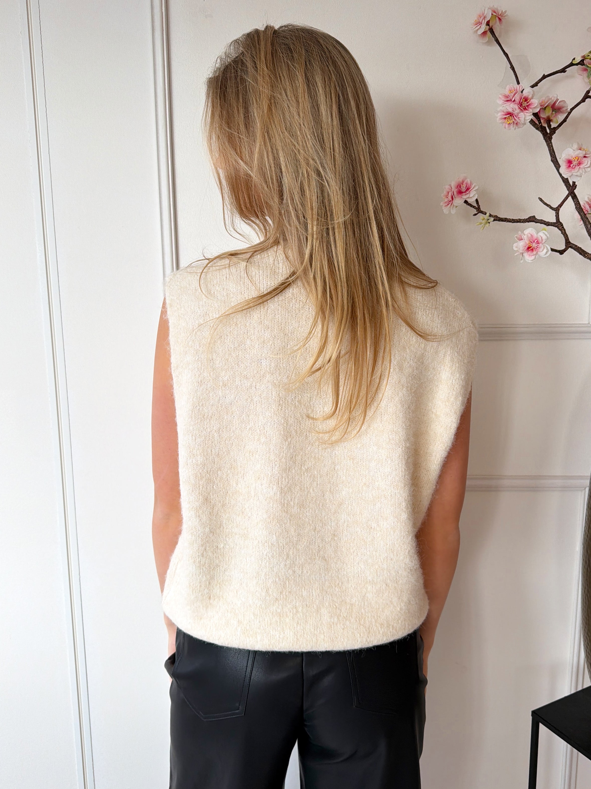 Kilky Gilet Vestje | Beige