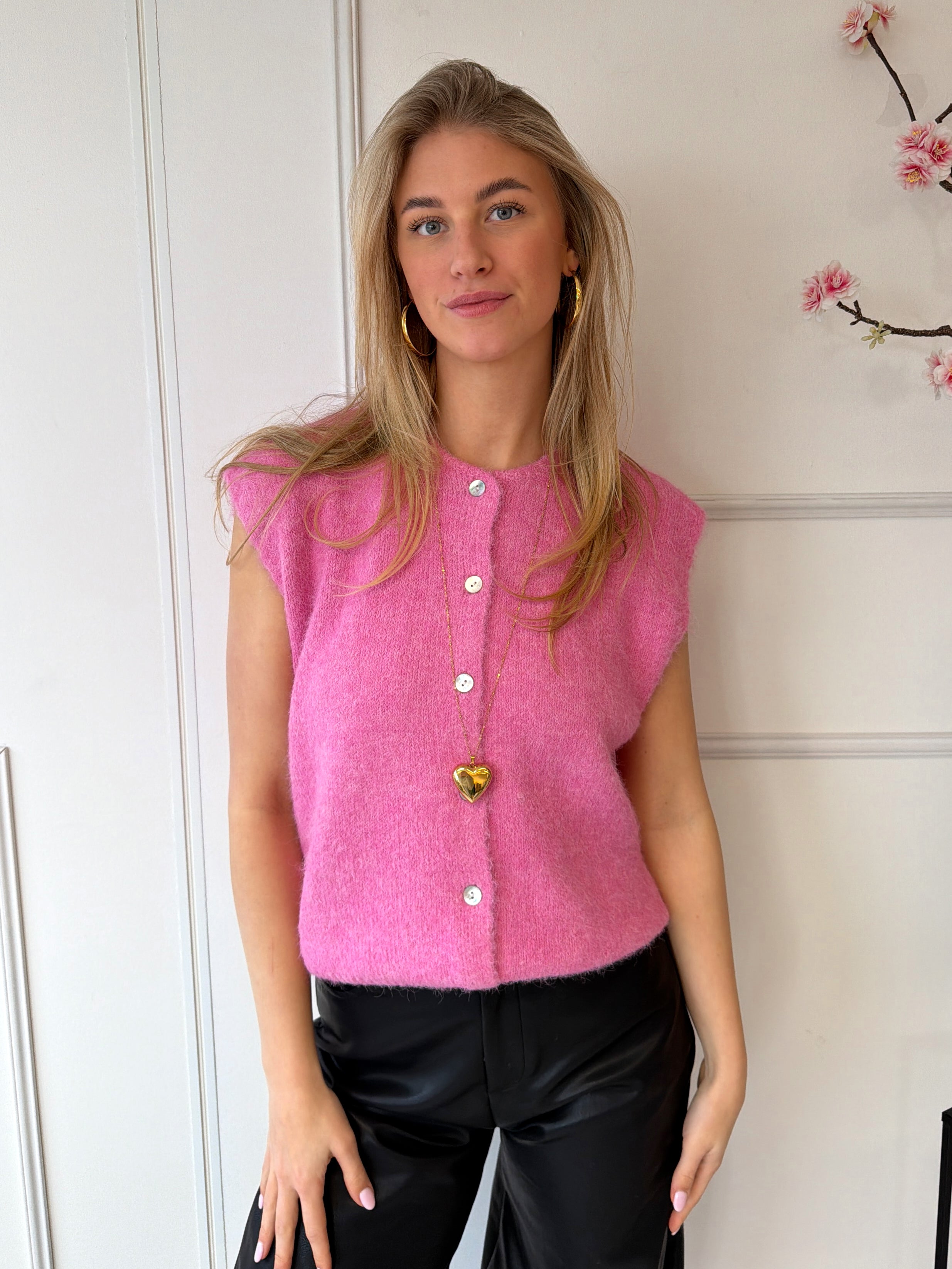 Kilky Gilet Vestje | Roze