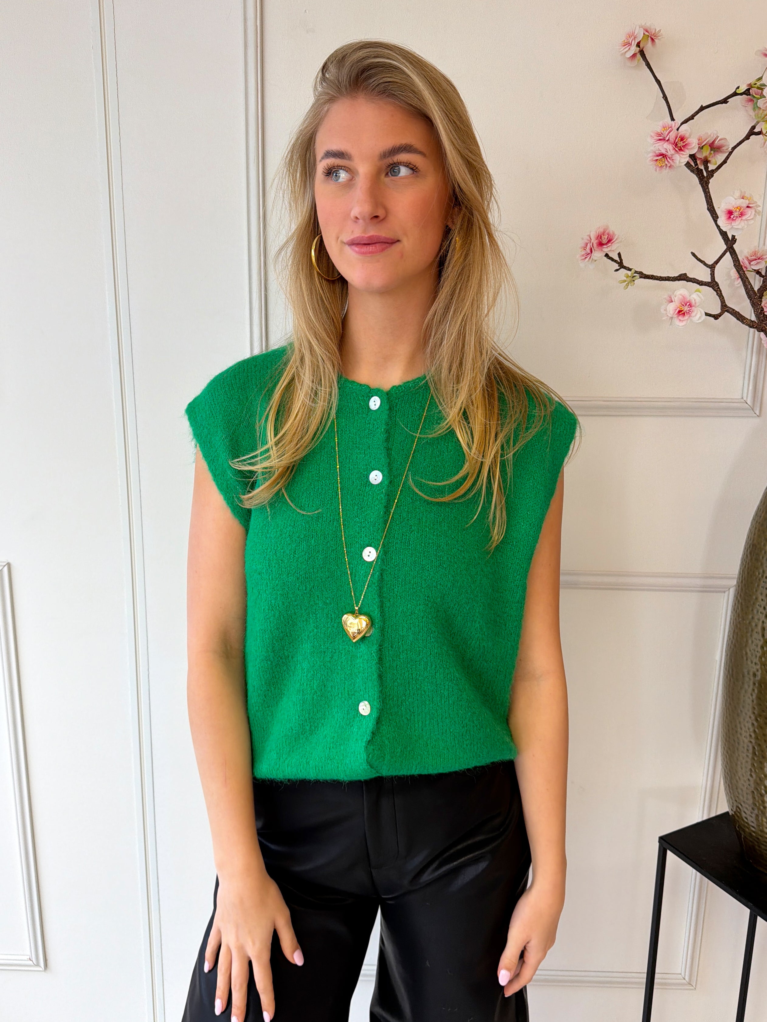 Kilky Gilet Vestje | Groen