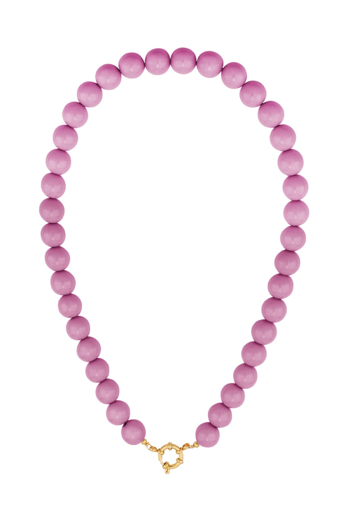 Kralen Ketting | Diep Roze