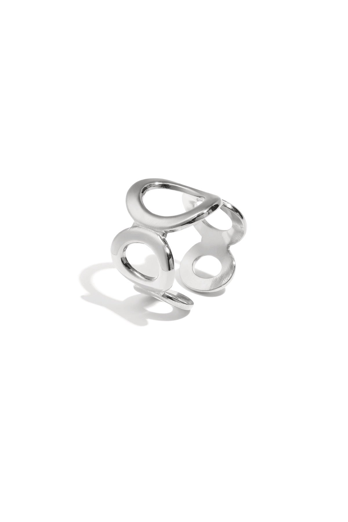 Open Circle Ring | Zilver