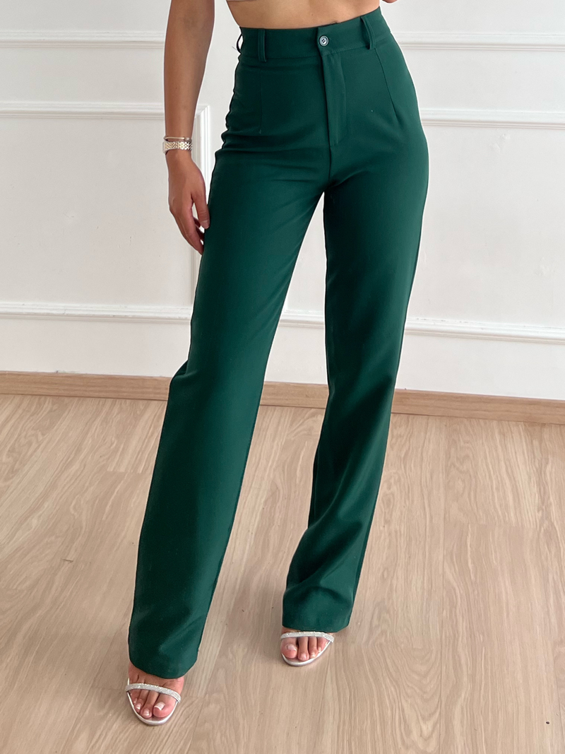 Tess Pantalon | Jungle Groen