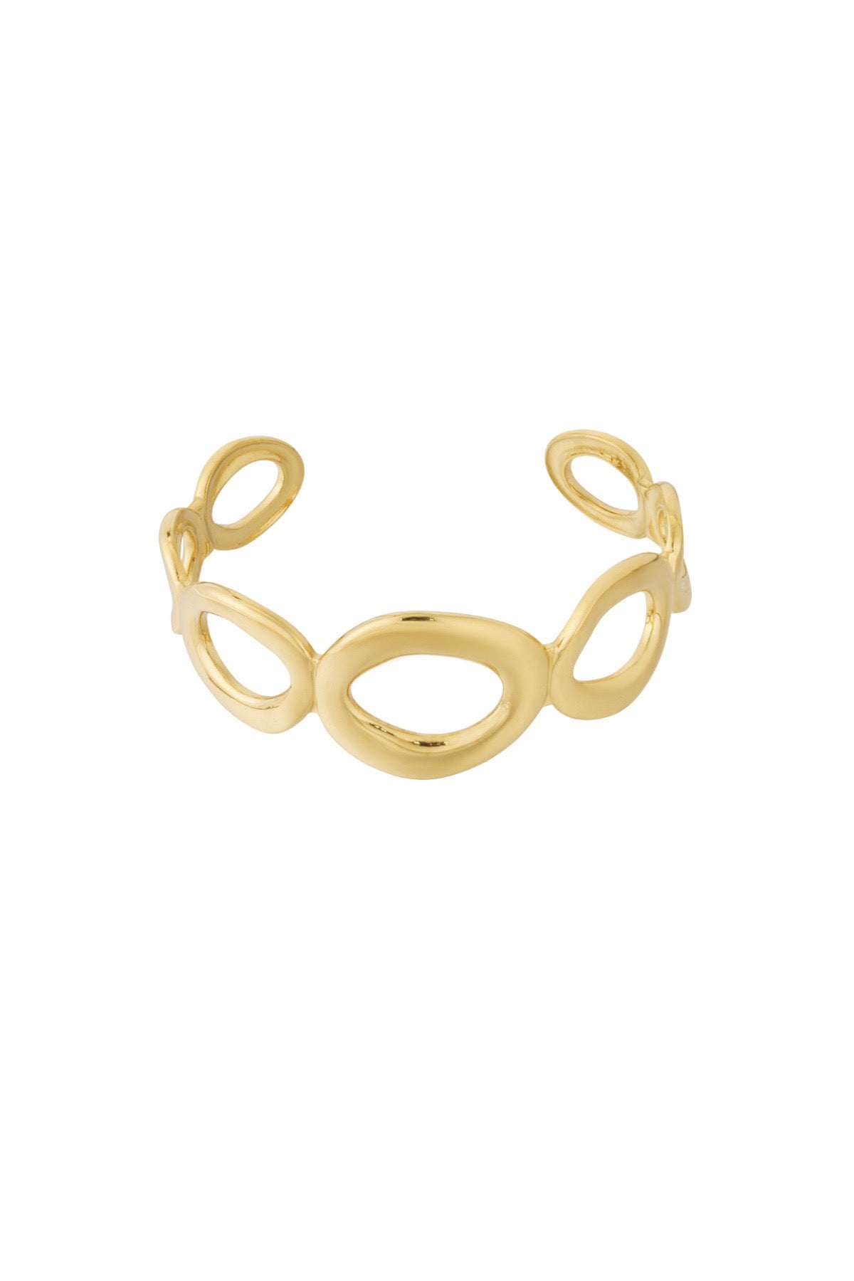 Hoepel Armband | Goud