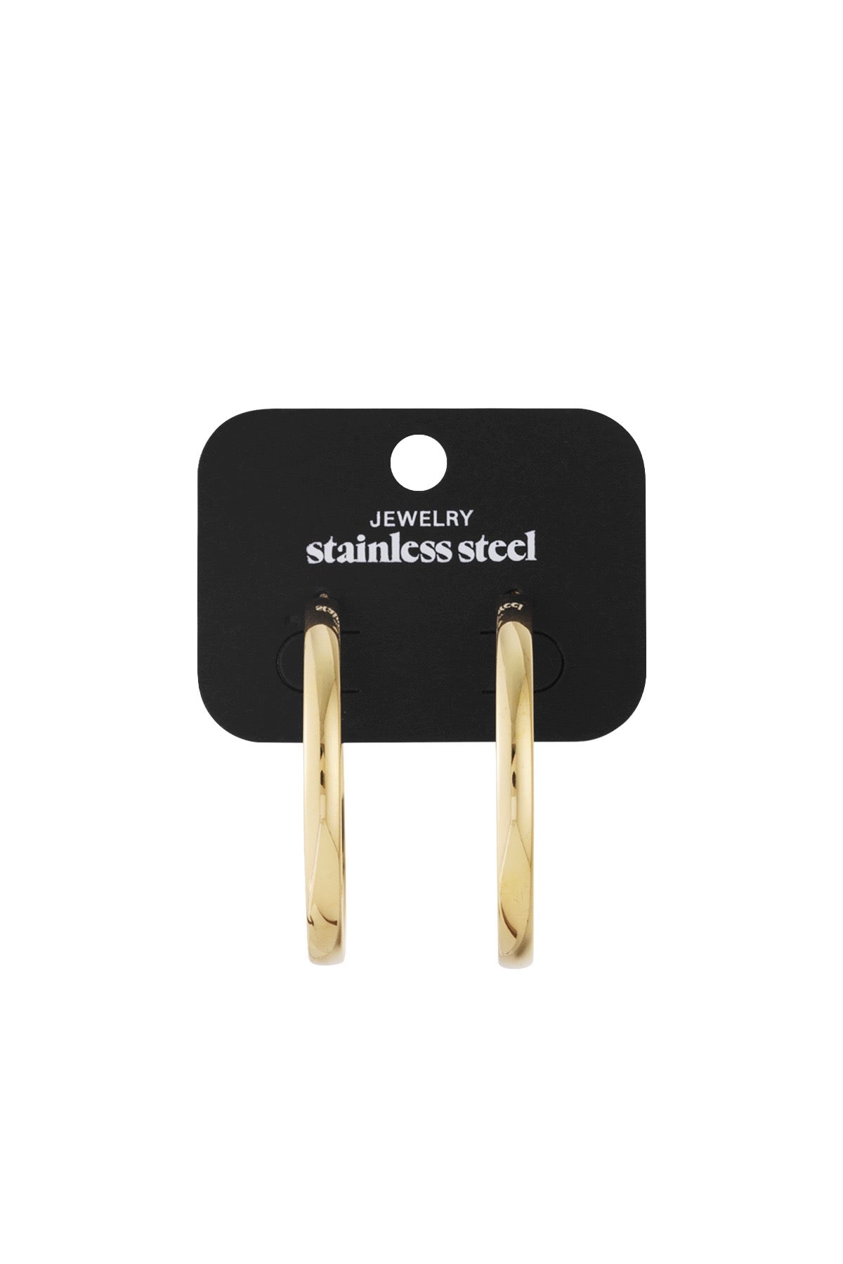 Basic Hoop Oorbellen | Goud