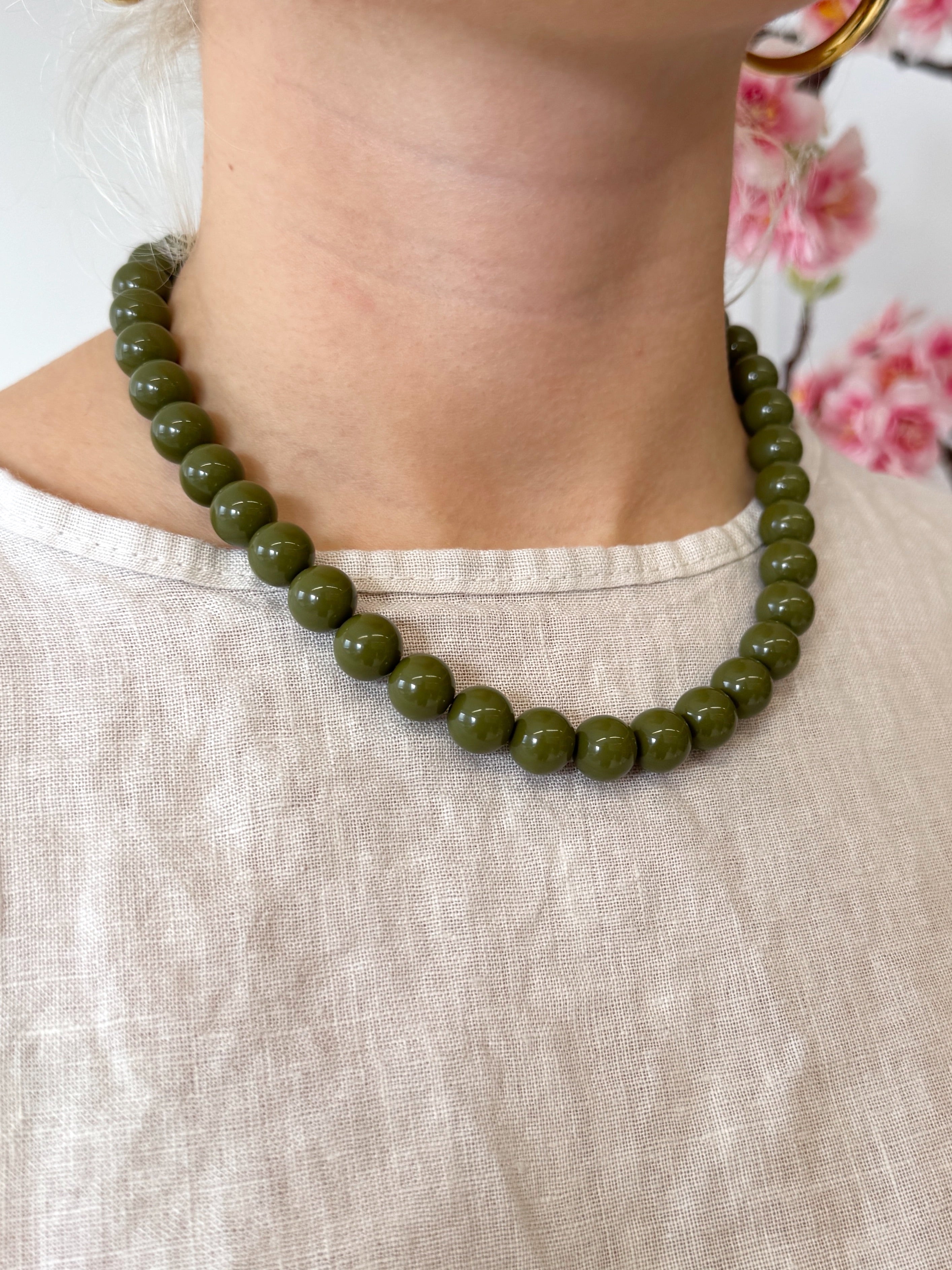 Kralen Ketting | Groen
