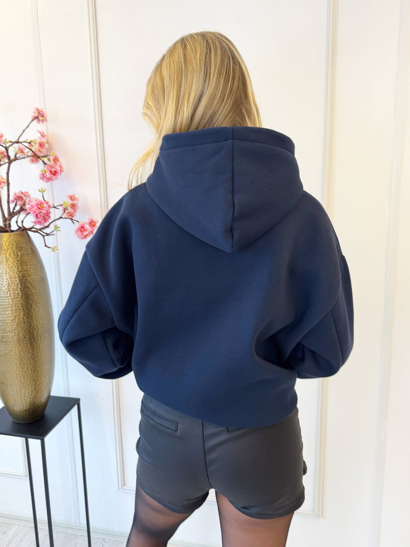 Studio Hoodie | Navy Blauw