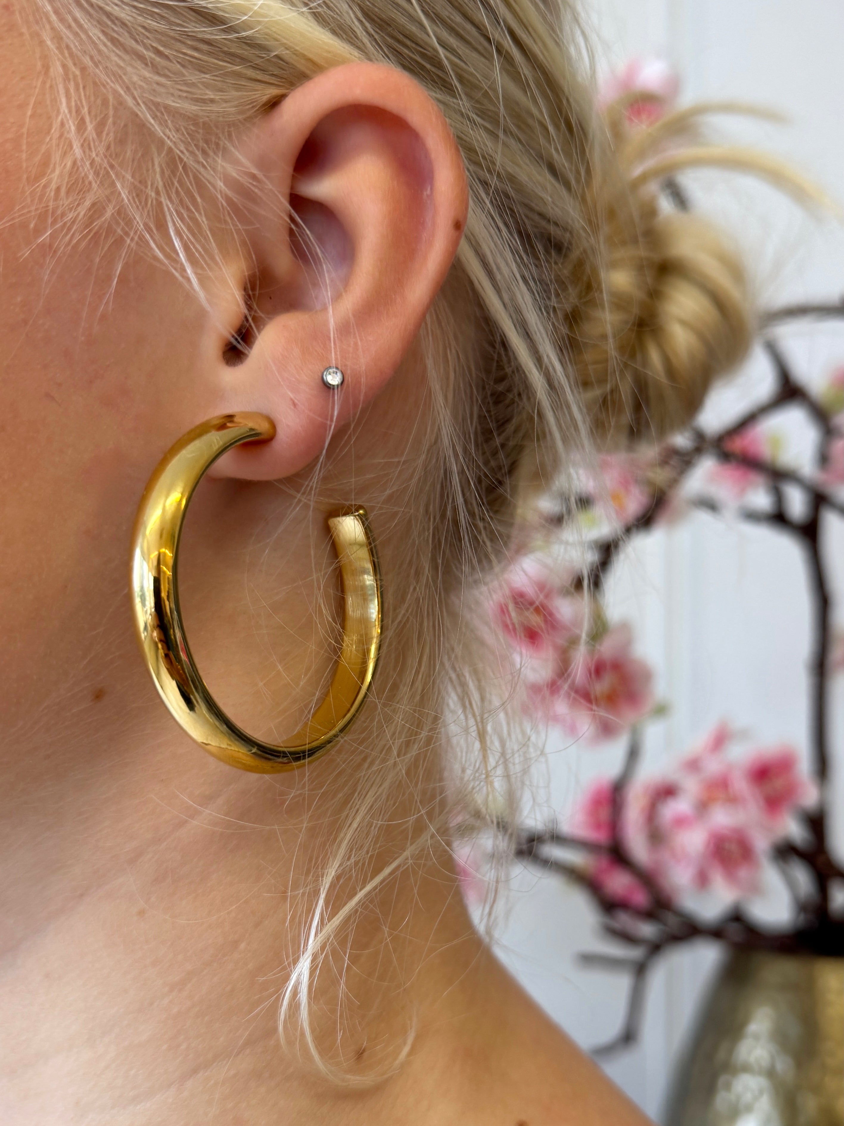Musthave Hoepel Oorbellen | Goud