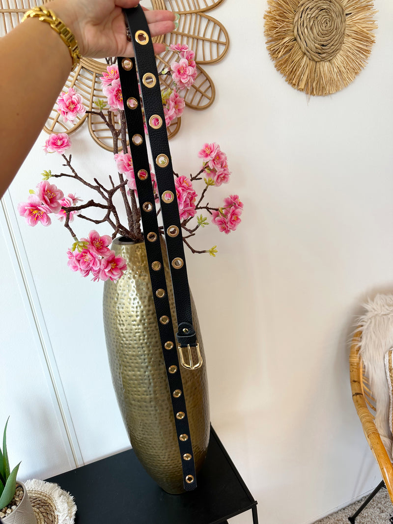 Leren Riem | Zwart