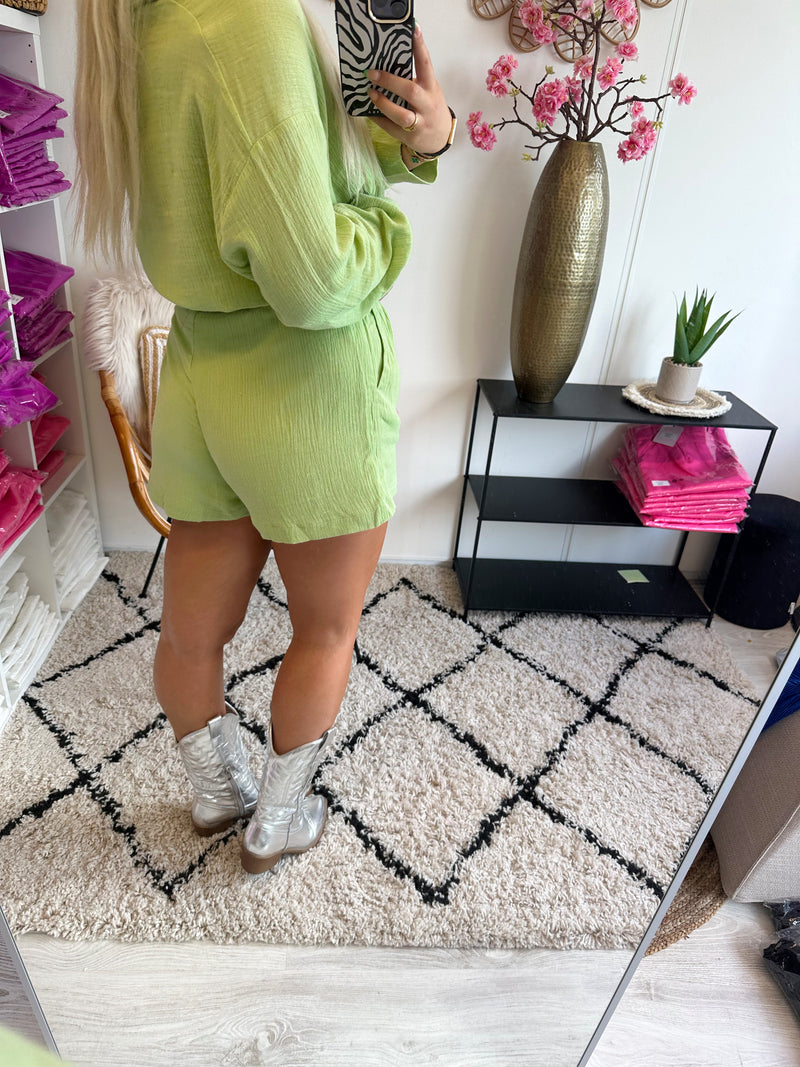 Milou Short | Groen