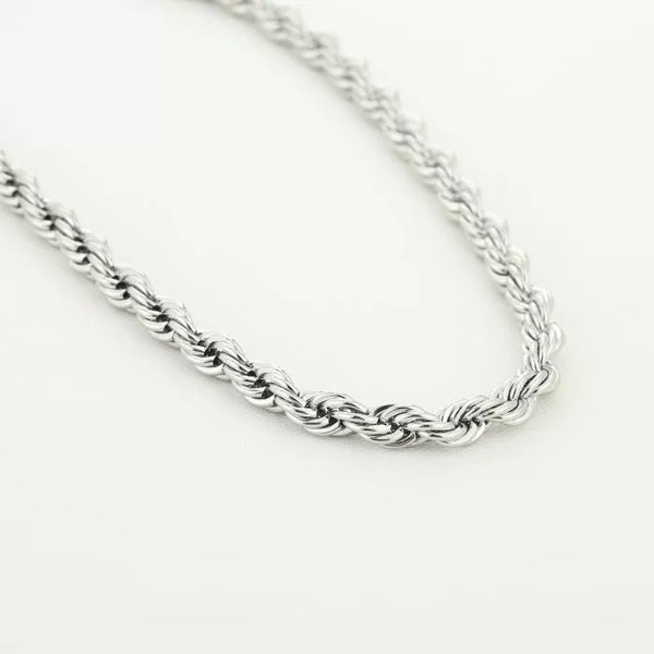 Twisted Ketting | Zilver
