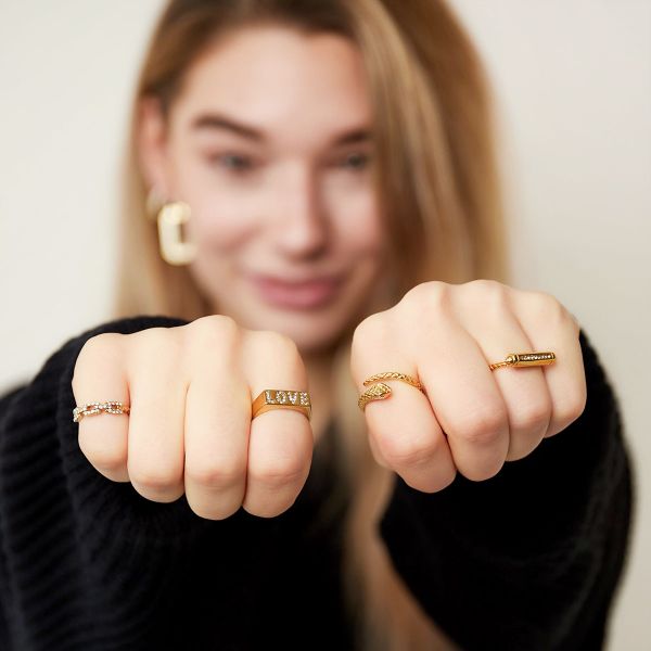 Snake Ring | Zilver