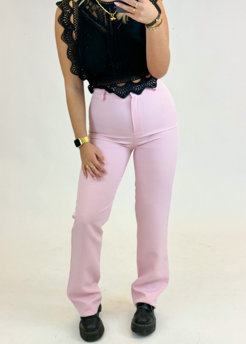 Tess Pantalon | Light Pink