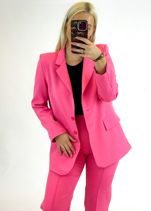 Tess Blazer | Fuchsia