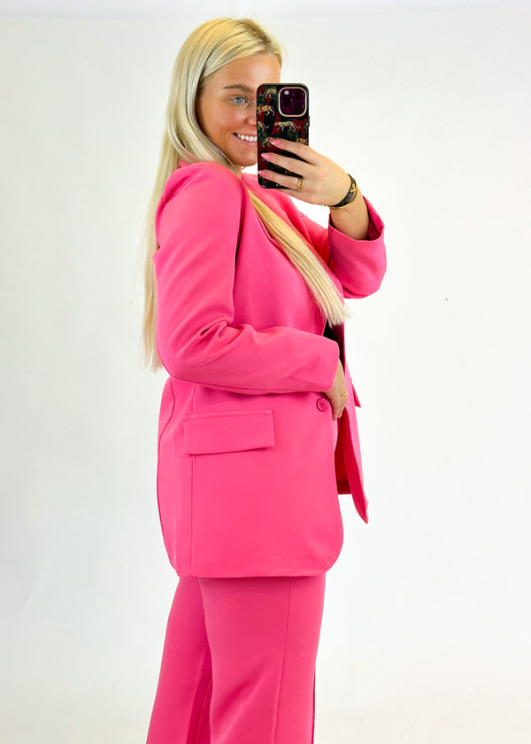 Tess Blazer | Fuchsia