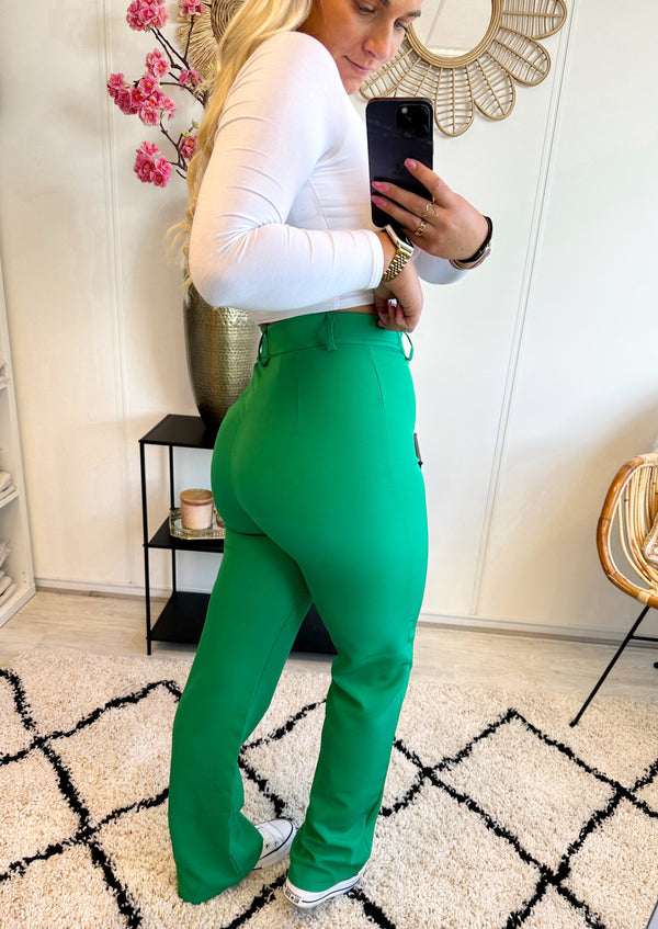 Tess Pantalon | Emerald Groen