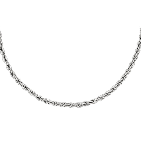 Twisted Chain Ketting | Zilver