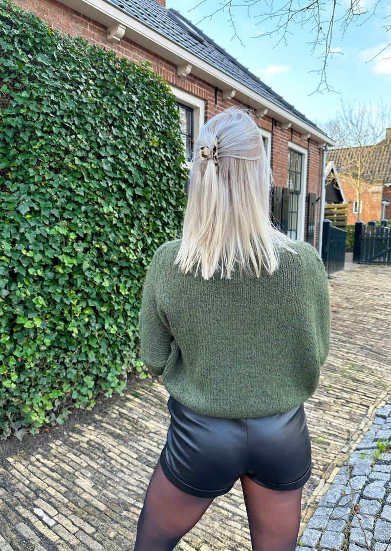Lesley Sweater | Army Green