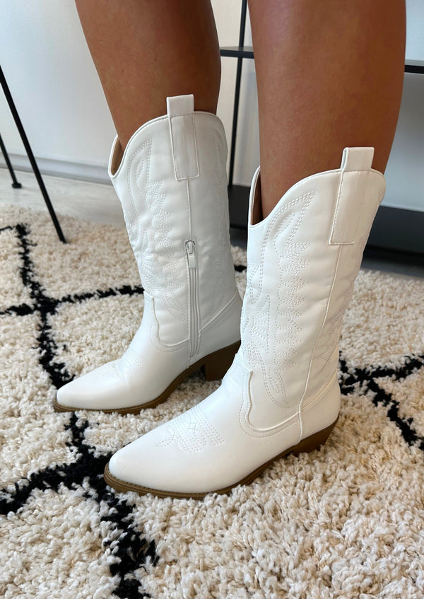 Cowboy Boots | Wit