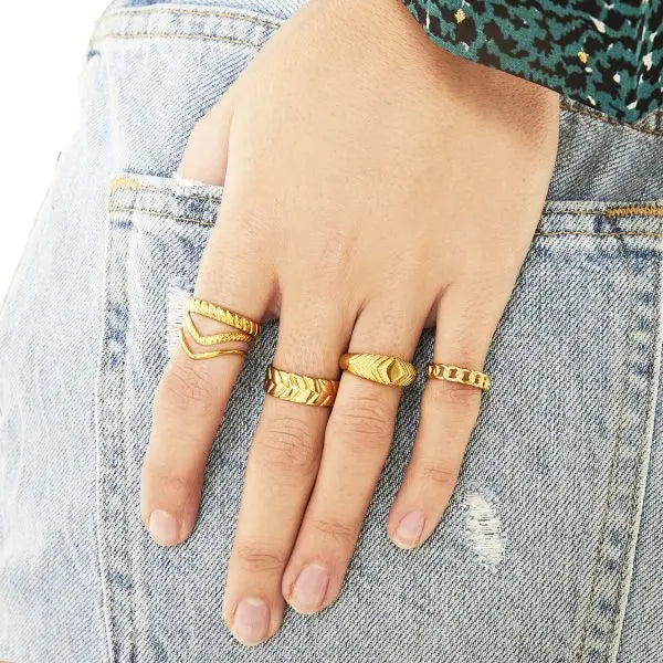 Ring Lydia | Zilver